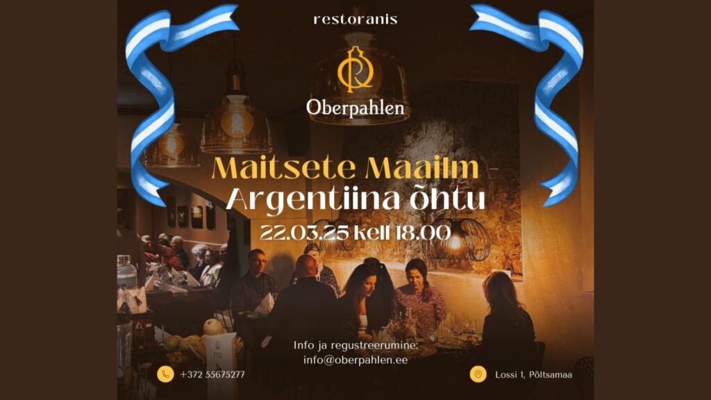 Maitsete Maailm - Argentiina õhtu