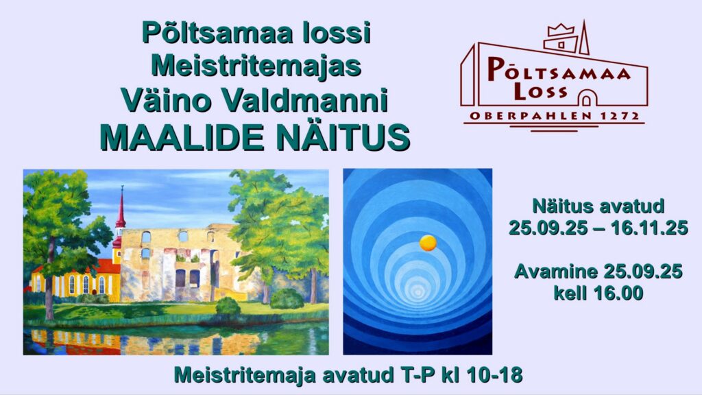 Väino Valdmanni maalide näitus