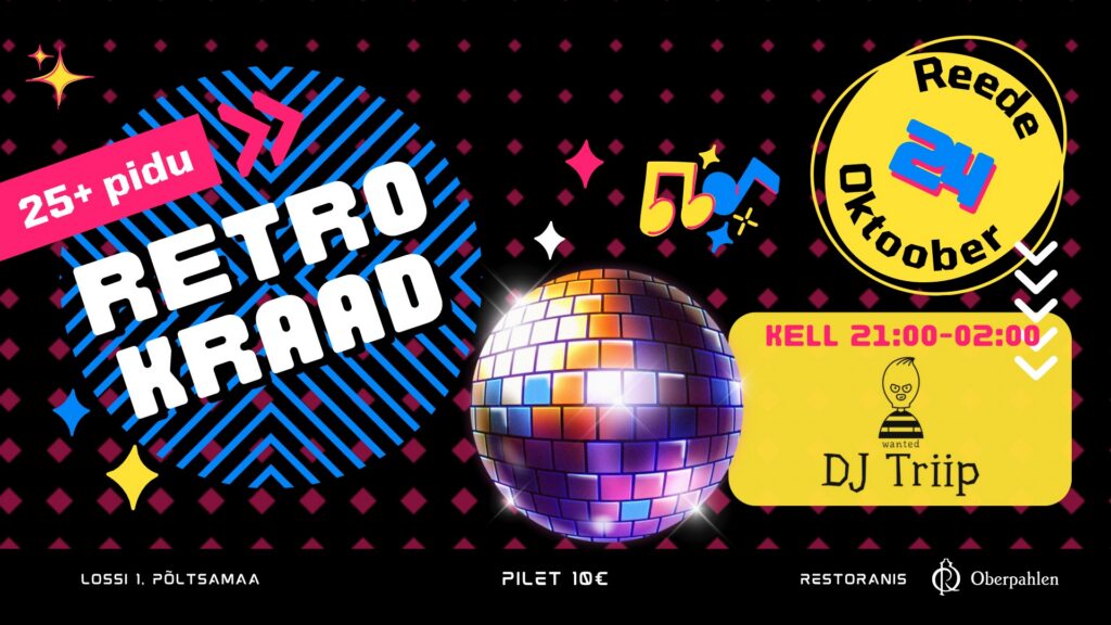 Retro Kraad - 25+ pidu