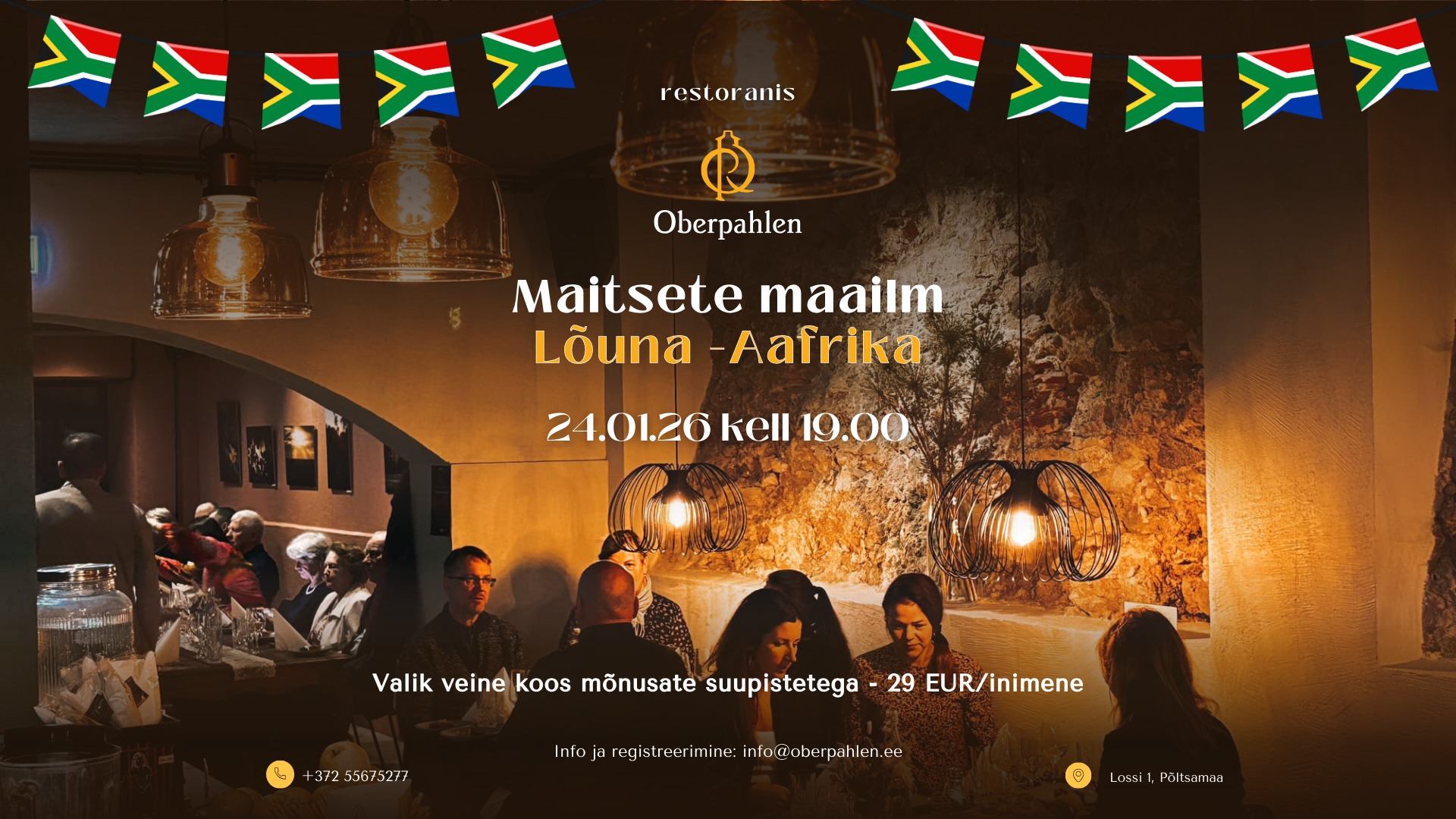 Maitsete Maailm - Lõuna-Aafrika