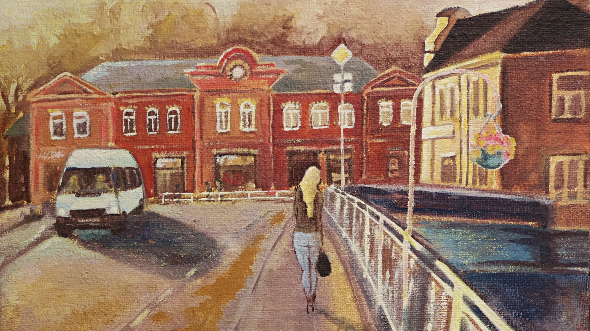 Kaupo Luguse maalinäitus "Kallis Põltsamaa 100"