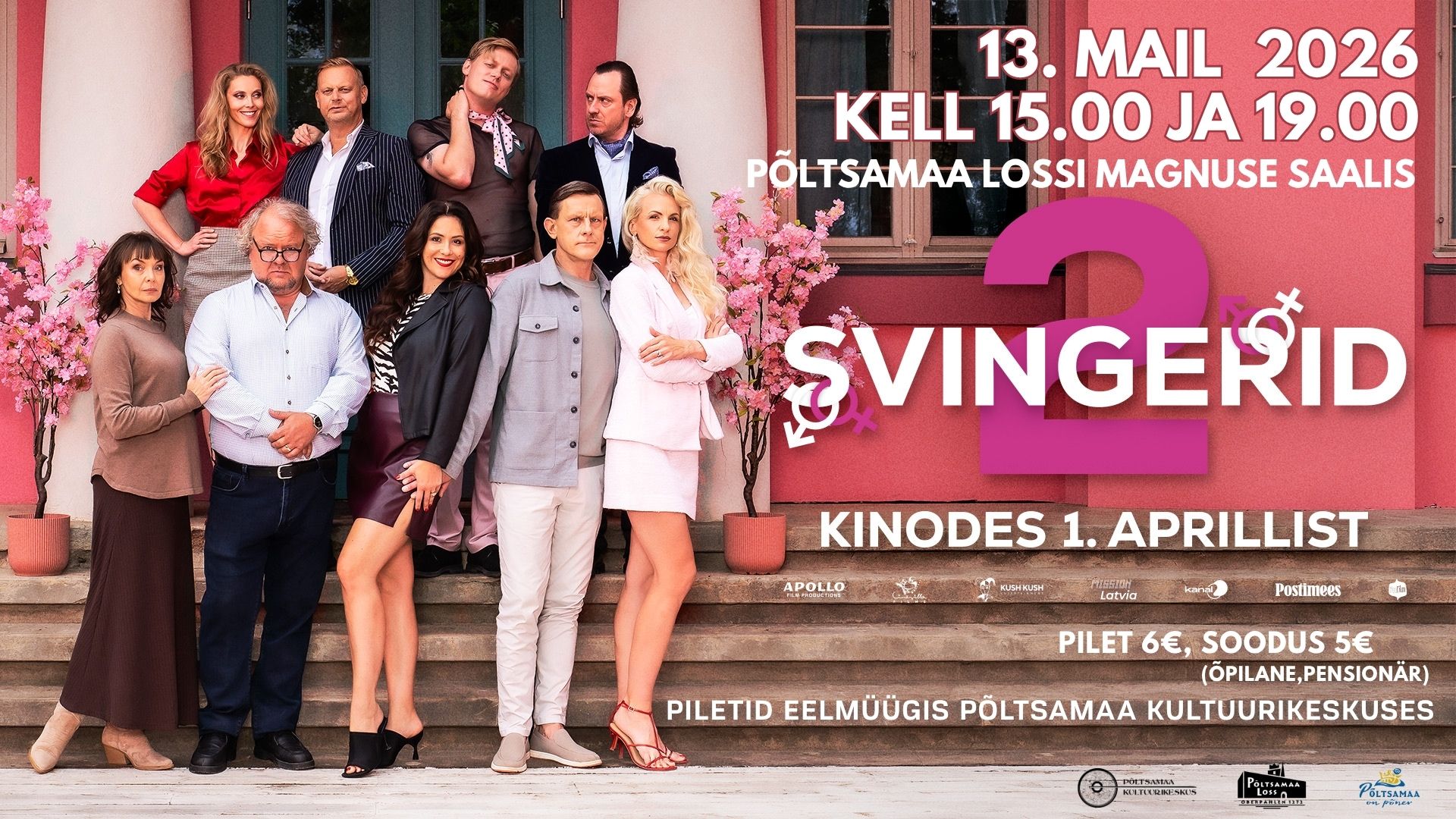 Kinokolmapäev "Svingerid 2"